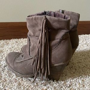 Fringe Booties